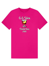 G & Diva Sexted Tour 2026 T-Shirt - Podcast and tour Fan Merch