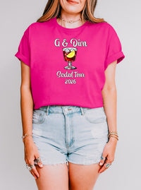 G & Diva Sexted Tour 2026 T-Shirt - Podcast and tour Fan Merch