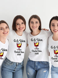 G & Diva Sexted Tour 2026 T-Shirt - Podcast and tour Fan Merch