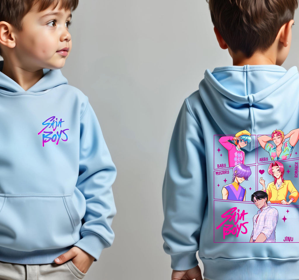Saja Boys KPop Demon Hunters Hoodie | Unisex K-Pop Anime Style | Fan Made Design