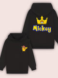 Custom Pokémon Inspired Hoodie – Pikachu Personalised Name on Back – Kids Christmas Gift