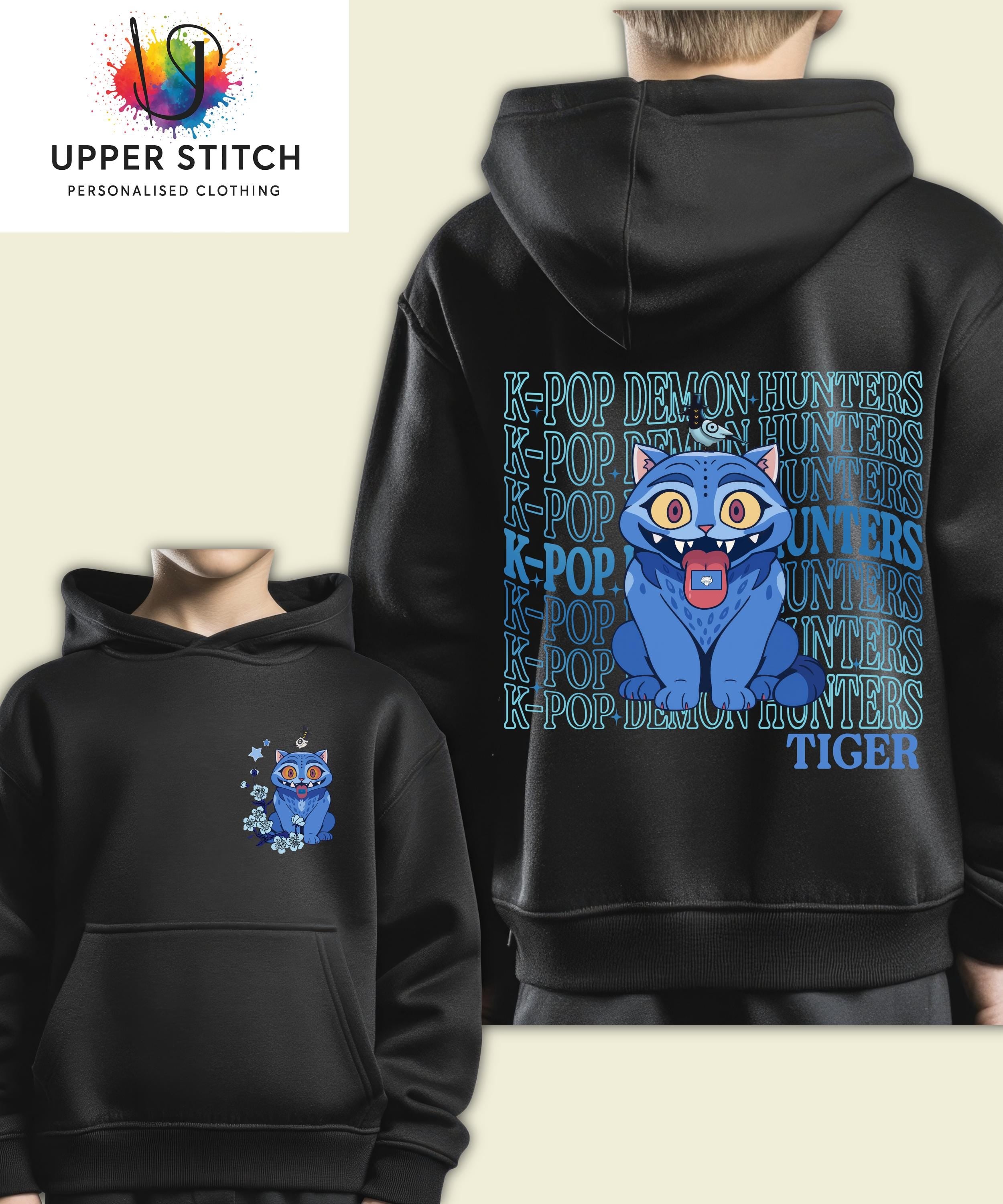 Derpy Inspired Hoodie – K-Pop Demon Hunters Fan Hoodie - Double-Sided Anime Design