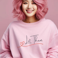 Let Them theory Jumper - embroidered sweatshirt