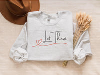Let Them theory Jumper - embroidered sweatshirt