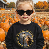 Narnia Sweatshirt Kids & Adults – “Once a King or Queen in Narnia” Lion Jumper – Book Lover
