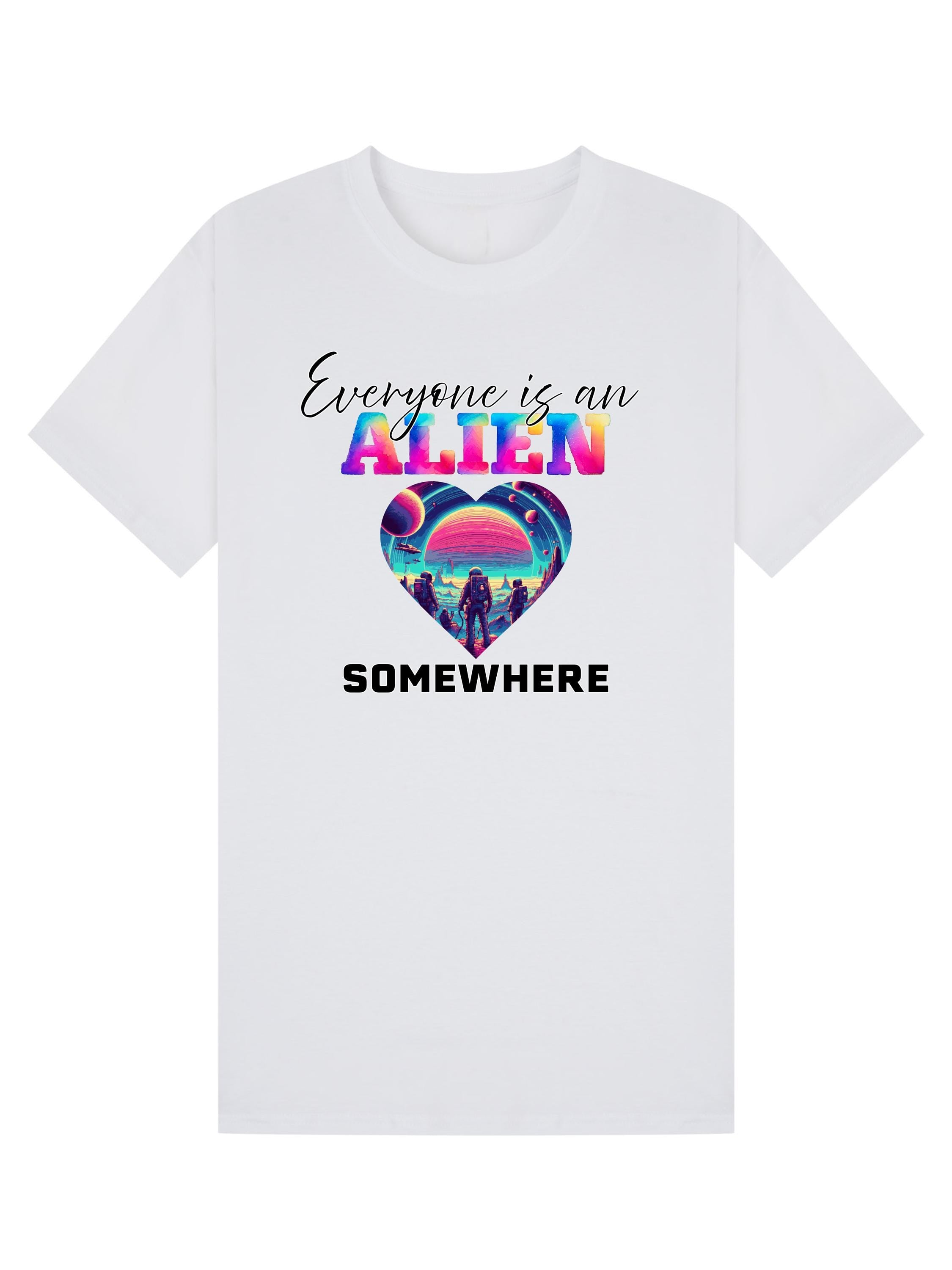 Coldplay Inspired “Everyone Is an Alien Somewhere” T-Shirt – Music of the Spheres tour Tee - Plus Size