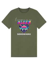 Coldplay Inspired “Everyone Is an Alien Somewhere” T-Shirt – Music of the Spheres tour Tee - Plus Size
