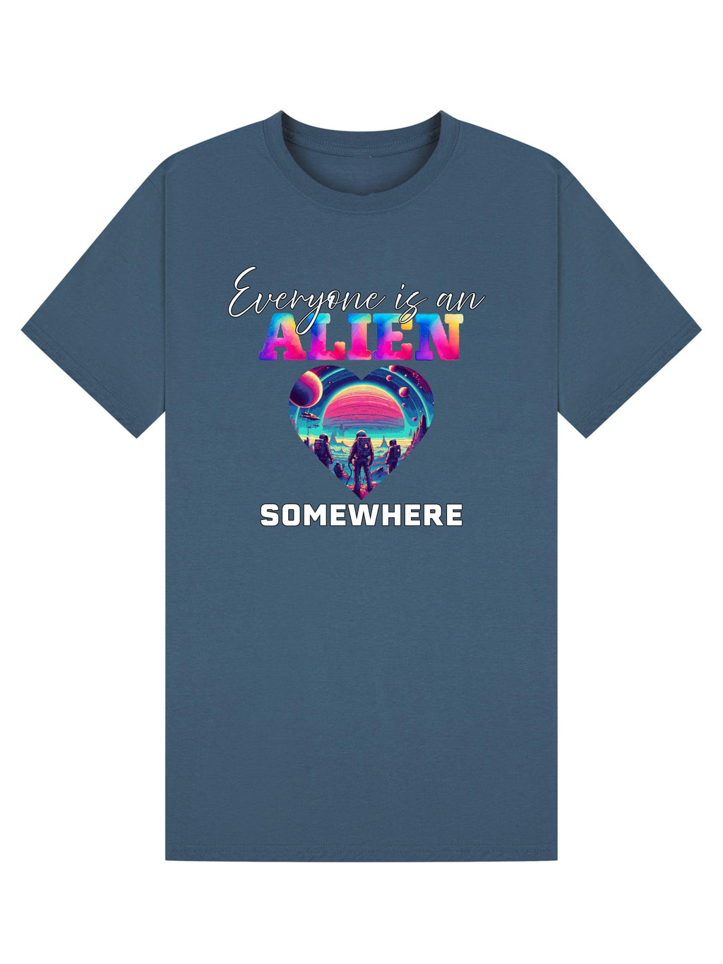 Coldplay Inspired “Everyone Is an Alien Somewhere” T-Shirt – Music of the Spheres tour Tee - Plus Size