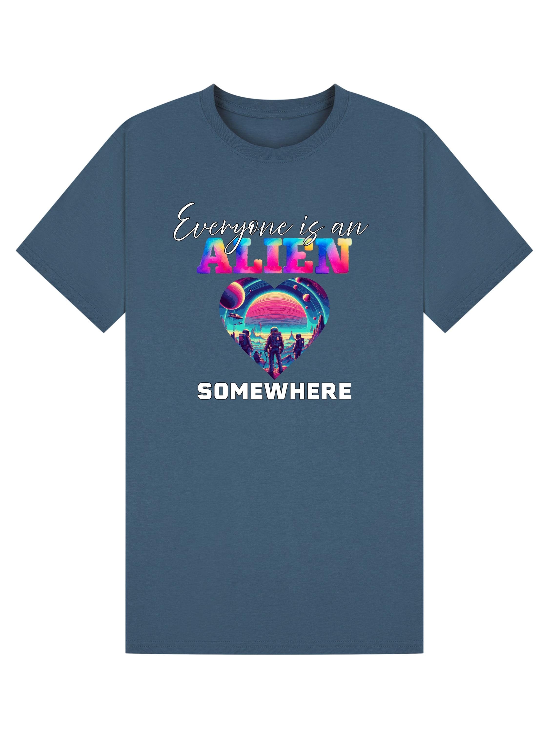 Coldplay Inspired “Everyone Is an Alien Somewhere” T-Shirt – Music of the Spheres tour Tee - Plus Size