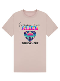 Coldplay Inspired “Everyone Is an Alien Somewhere” T-Shirt – Music of the Spheres tour Tee - Plus Size