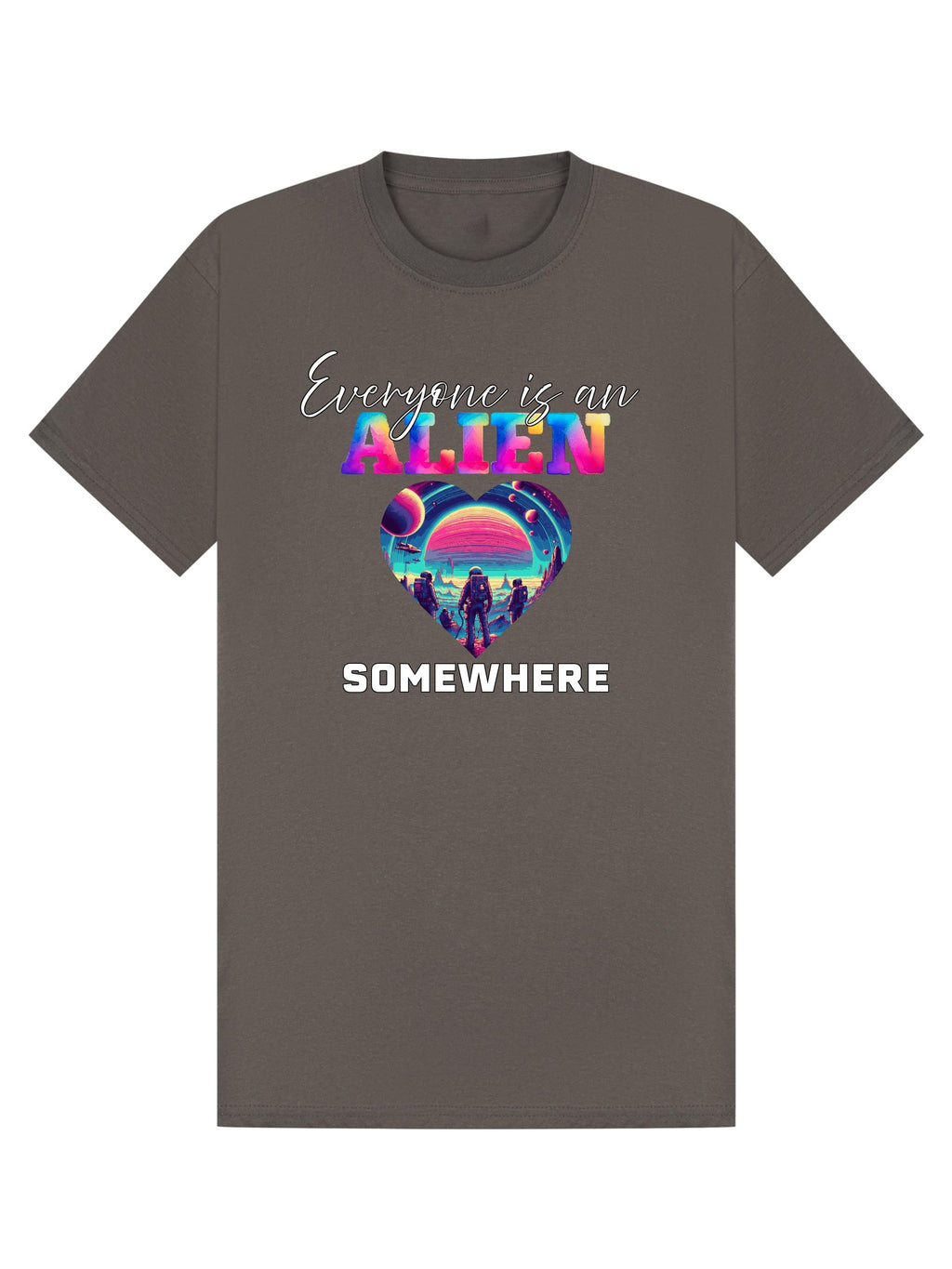 Coldplay Inspired “Everyone Is an Alien Somewhere” T-Shirt – Music of the Spheres tour Tee - Plus Size