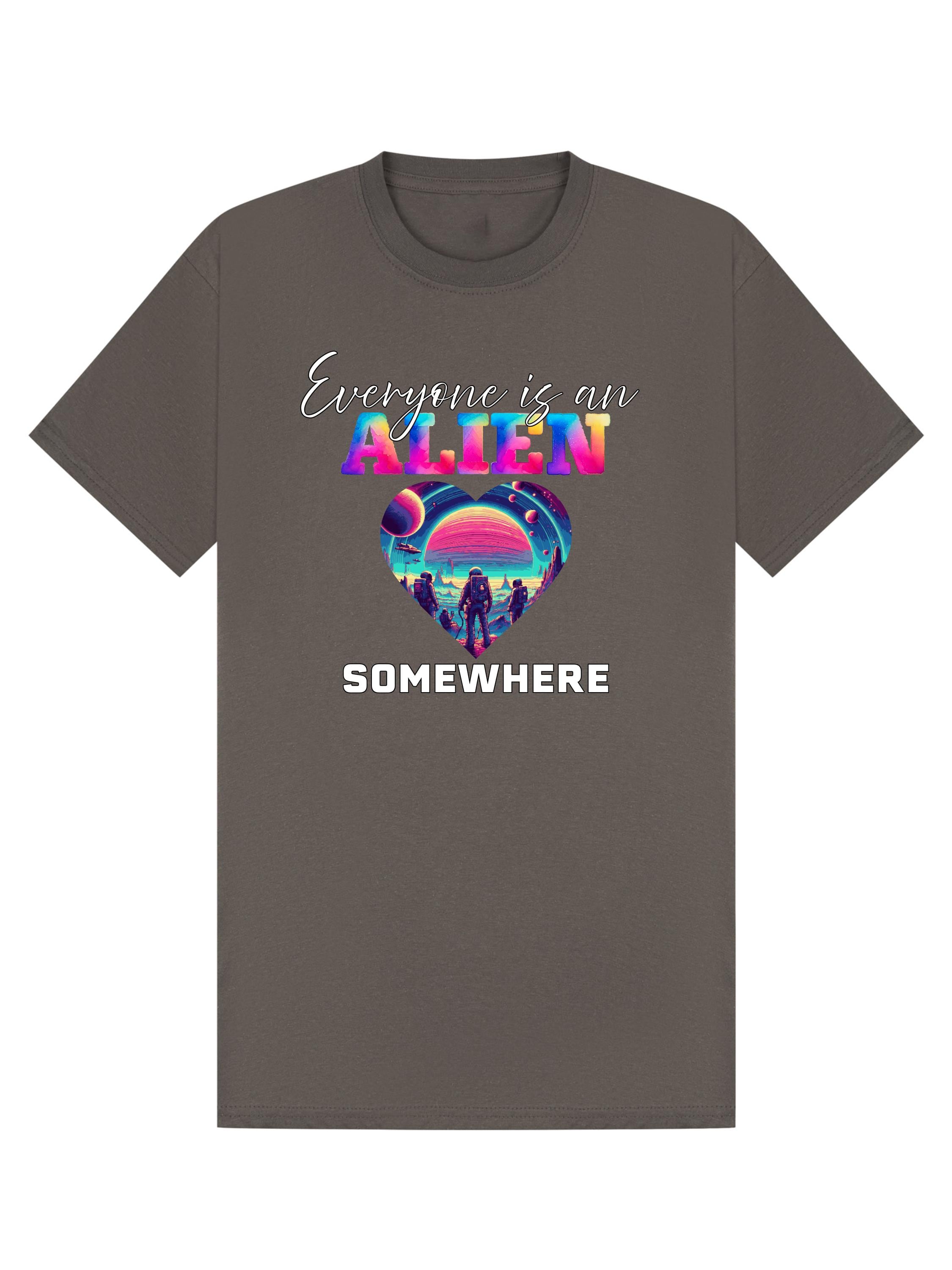 Coldplay Inspired “Everyone Is an Alien Somewhere” T-Shirt – Music of the Spheres tour Tee - Plus Size