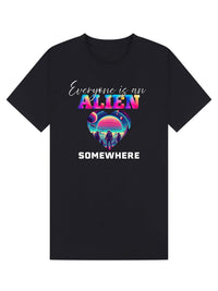 Coldplay Inspired “Everyone Is an Alien Somewhere” T-Shirt – Music of the Spheres tour Tee - Plus Size