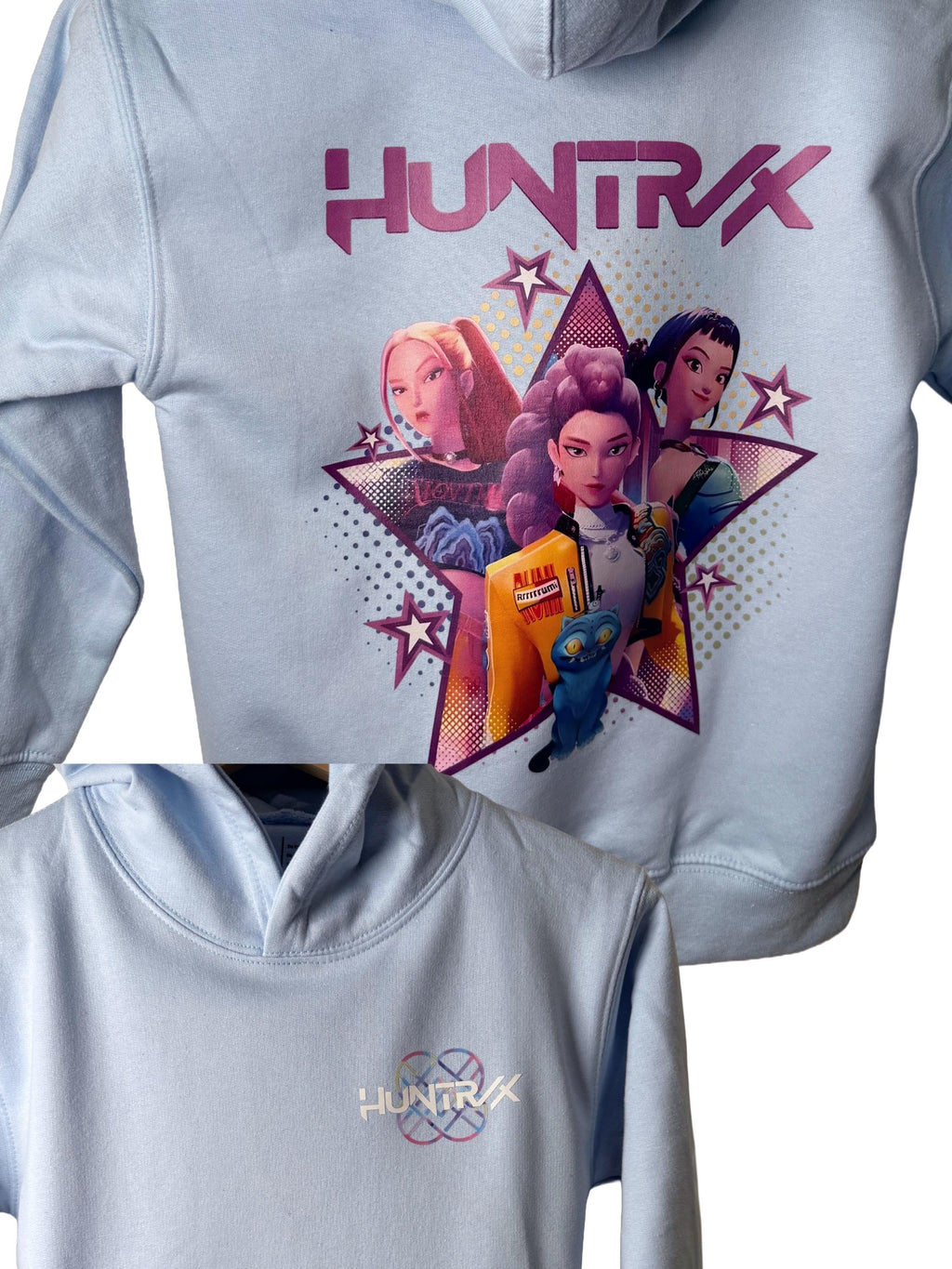 KPop Demon Hunters Huntrix Inspired Hoodie • Kids & Adults sizes • K-Pop anime Gift