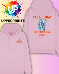 Take That Circus Tour 2026 Hoodie - Unofficial, Elephant in Plus Sizes & Colours