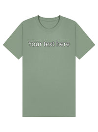 Custom Text, image or Photo print T-Shirt – Personalised Gift, Family Shirts