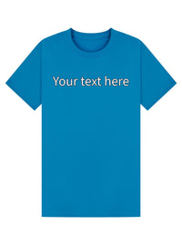 Custom Text, image or Photo print T-Shirt – Personalised Gift, Family Shirts