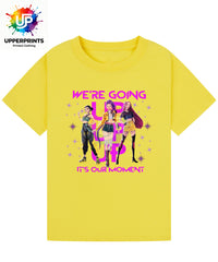 We’re Going Up T-Shirt | Golden Huntrix Inspired Tee | K-Pop Demon Hunters Fan Shirt | Kids & Adults
