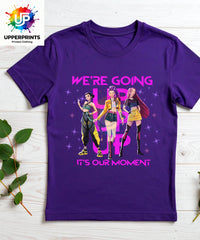 We’re Going Up T-Shirt | Golden Huntrix Inspired Tee | K-Pop Demon Hunters Fan Shirt | Kids & Adults