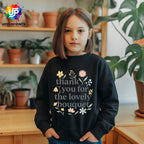 Floral Thank you for the Lovely Bouquet Sweatshirt | Showgirl Lyric Swiftie Gift