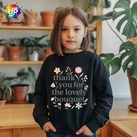Floral Thank you for the Lovely Bouquet Sweatshirt | Showgirl Lyric Swiftie Gift