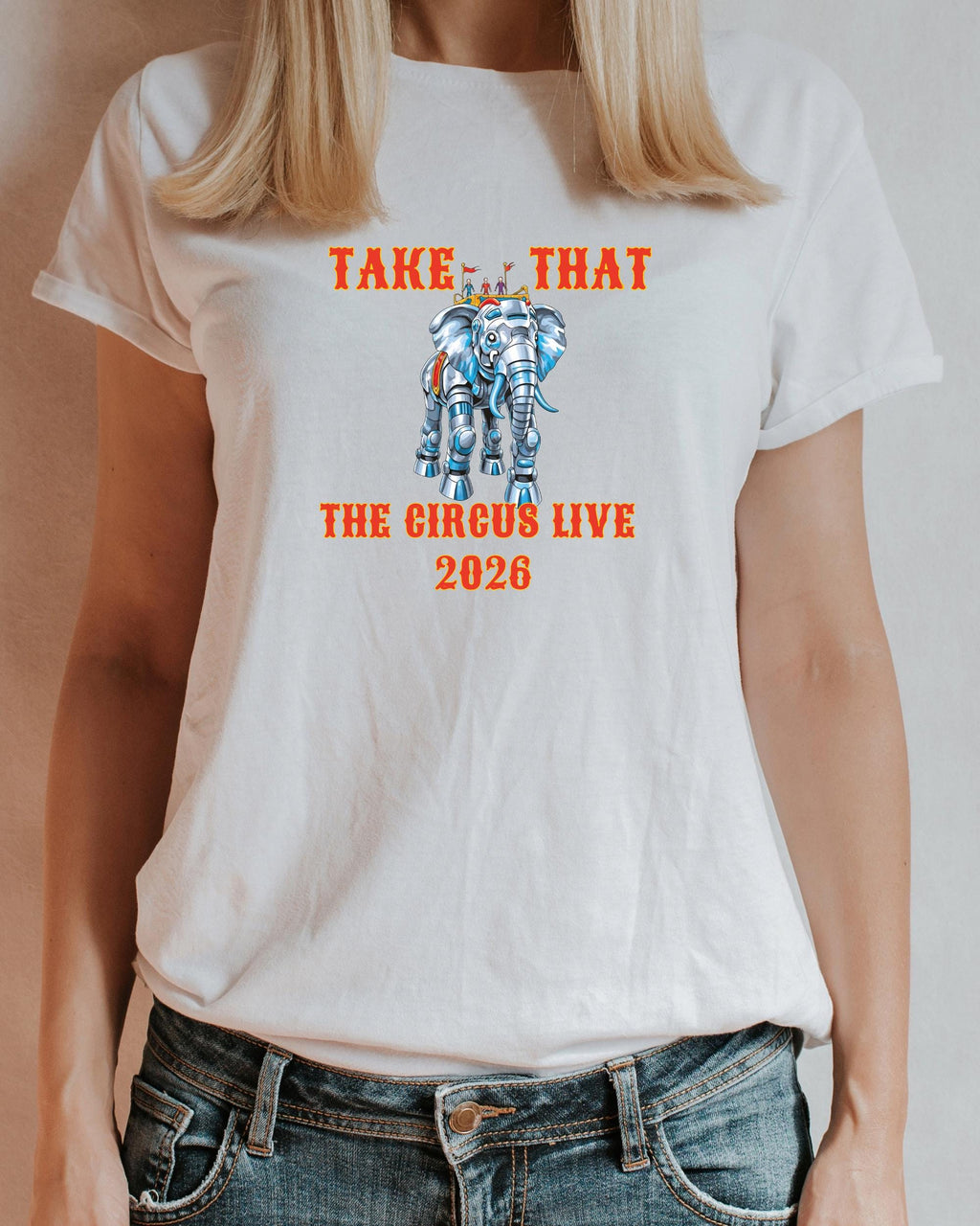 Take That The Circus Live tour 2026 fan t-shirt - Fan Gift Ticket holder surprise