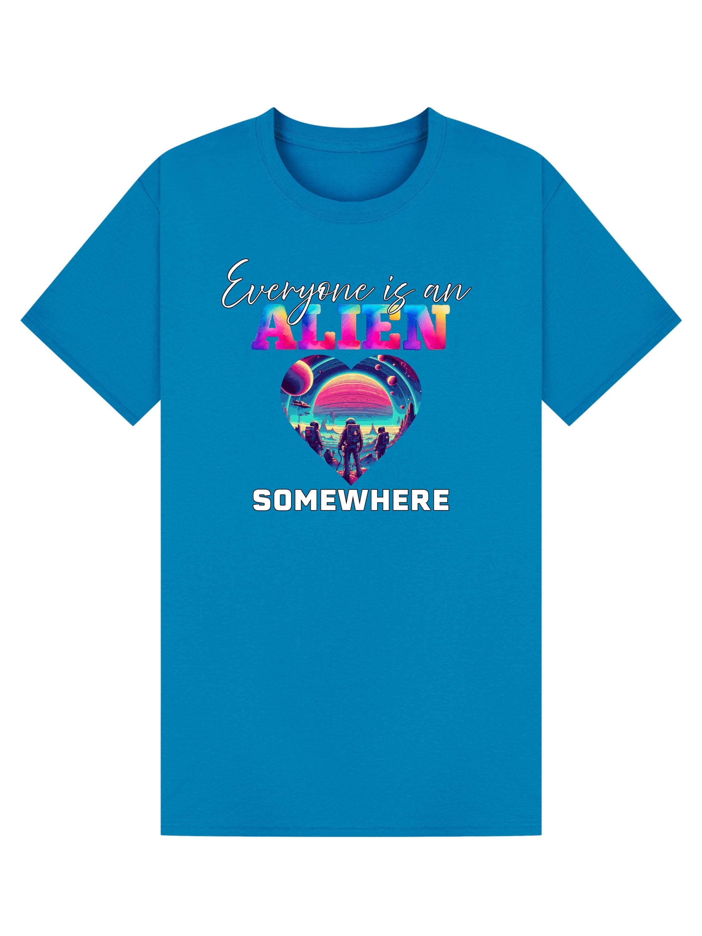 Coldplay Inspired “Everyone Is an Alien Somewhere” T-Shirt – Music of the Spheres tour Tee - Plus Size