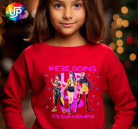We’re Going Up Jumper| Golden Huntrix Inspired Sweater | K-Pop Demon Hunters Fan Sweatshirt | Kids & Adults