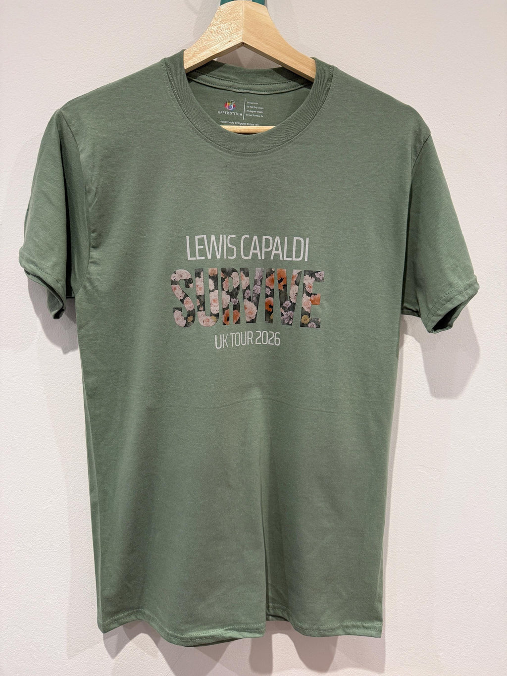 Lewis Capaldi Survive Tour Fan Art T-Shirt - Unisex shirt - Quick Turnaround