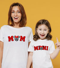 Family Matching Disney-Inspired T-Shirts | Mom Dad Mini | Disney Trip Outfits | Mummy or Daddy & Me Shirts