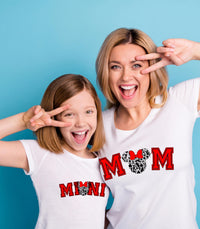Family Matching Disney-Inspired T-Shirts | Mom Dad Mini | Disney Trip Outfits | Mummy or Daddy & Me Shirts