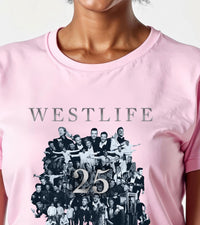 Westlife 25th Anniversary T-Shirt | Fan Made Concert Tee | 25 Ultimate Collection Album Inspired | Westlife Tour Outfit