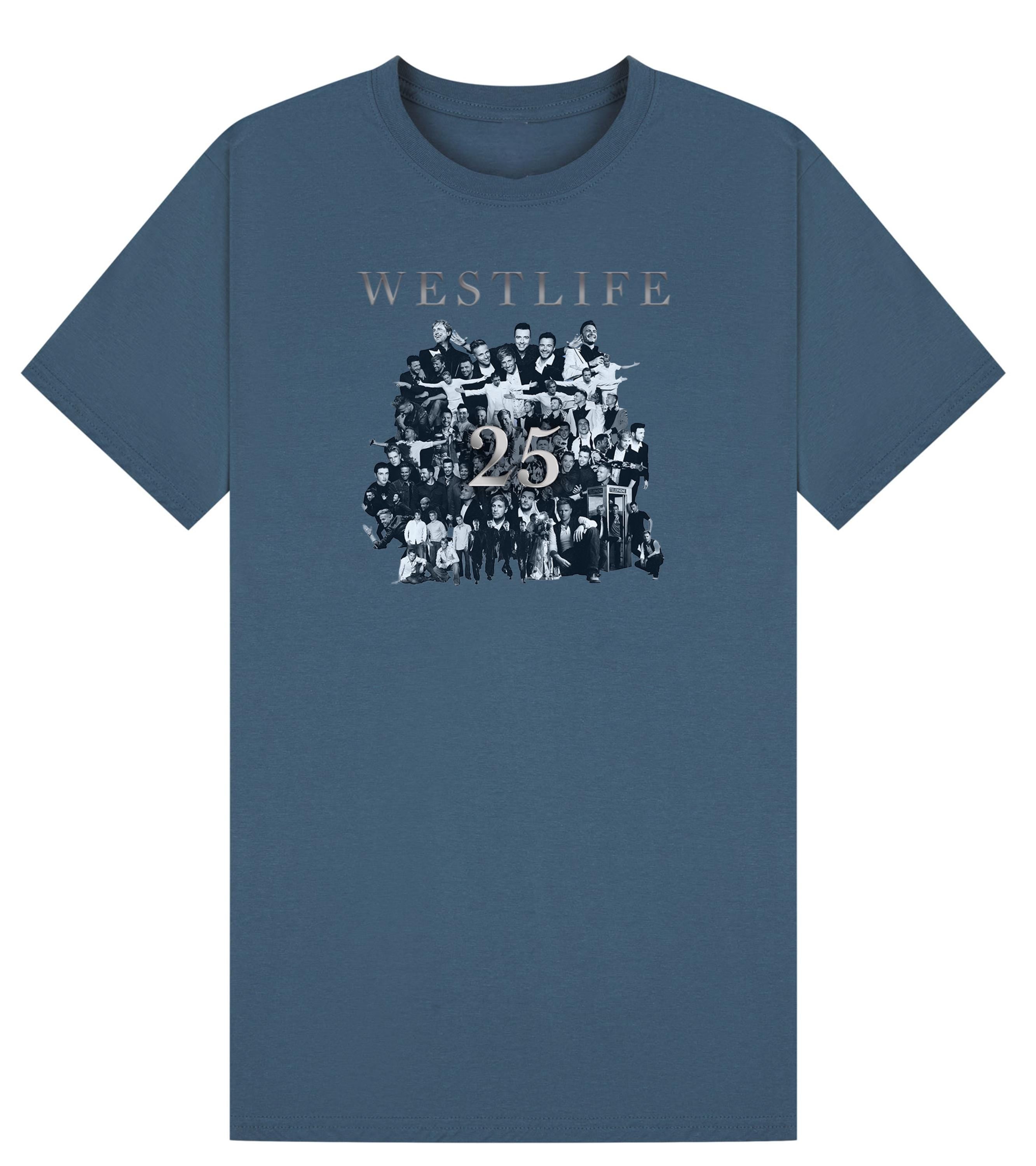 Westlife 25th Anniversary T-Shirt | Fan Made Concert Tee | 25 Ultimate Collection Album Inspired | Westlife Tour Outfit