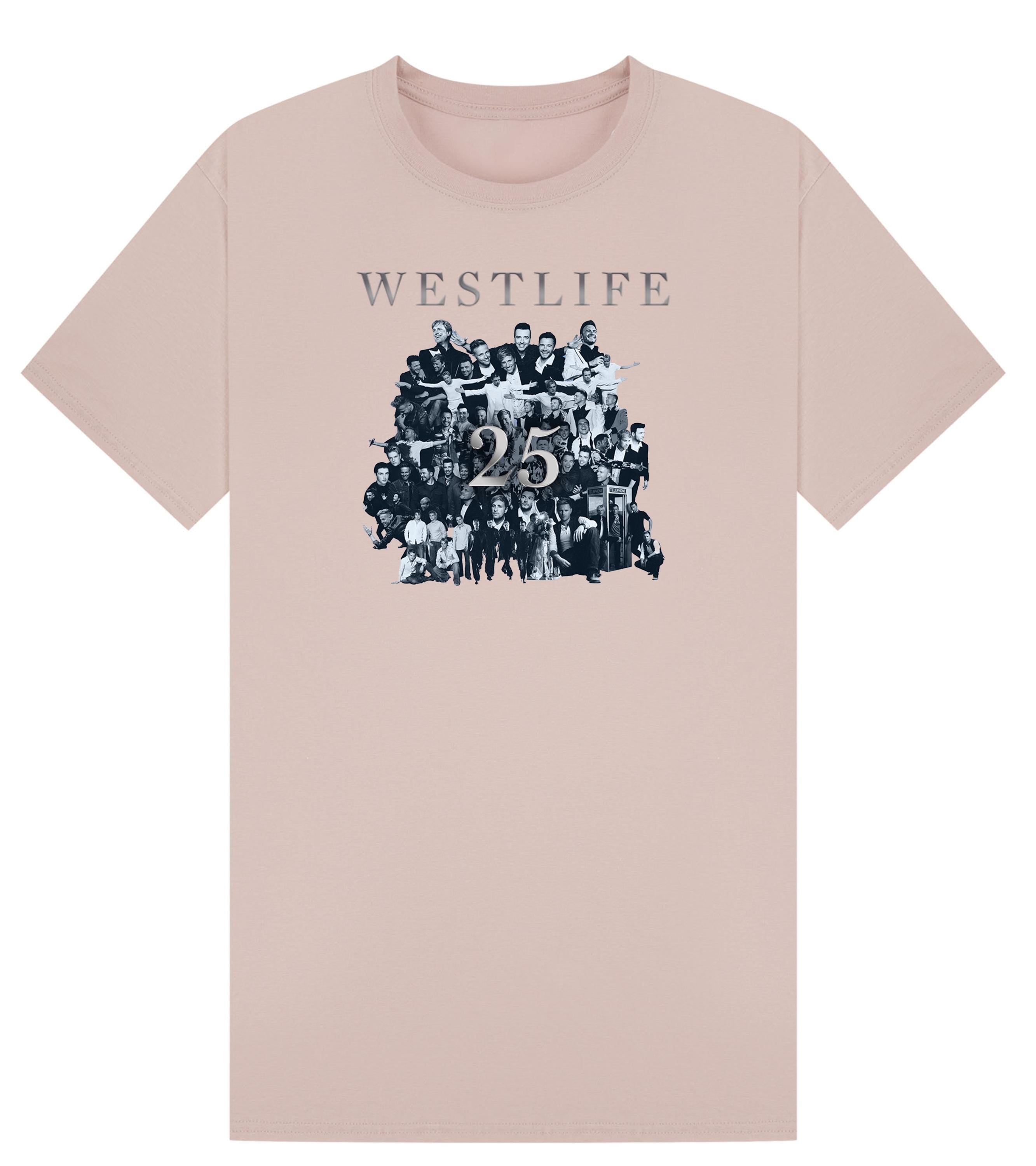 Westlife 25th Anniversary T-Shirt | Fan Made Concert Tee | 25 Ultimate Collection Album Inspired | Westlife Tour Outfit