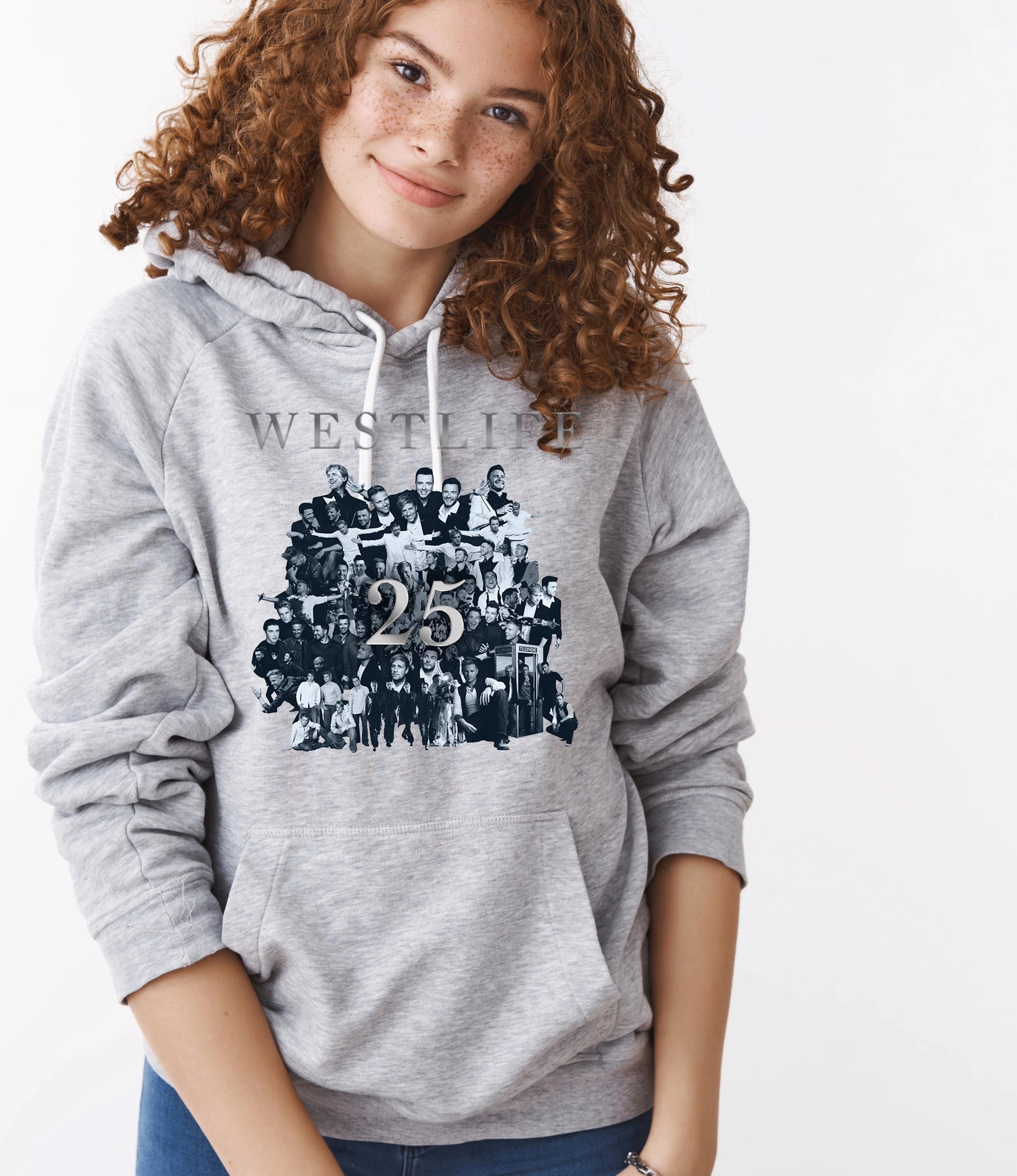 Westlife 25th Anniversary Hoodie | Fan Made Concert hood | 25 Ultimate Collection Album Inspired | Westlife Tour Outfit