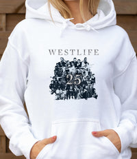 Westlife 25th Anniversary Hoodie | Fan Made Concert hood | 25 Ultimate Collection Album Inspired | Westlife Tour Outfit