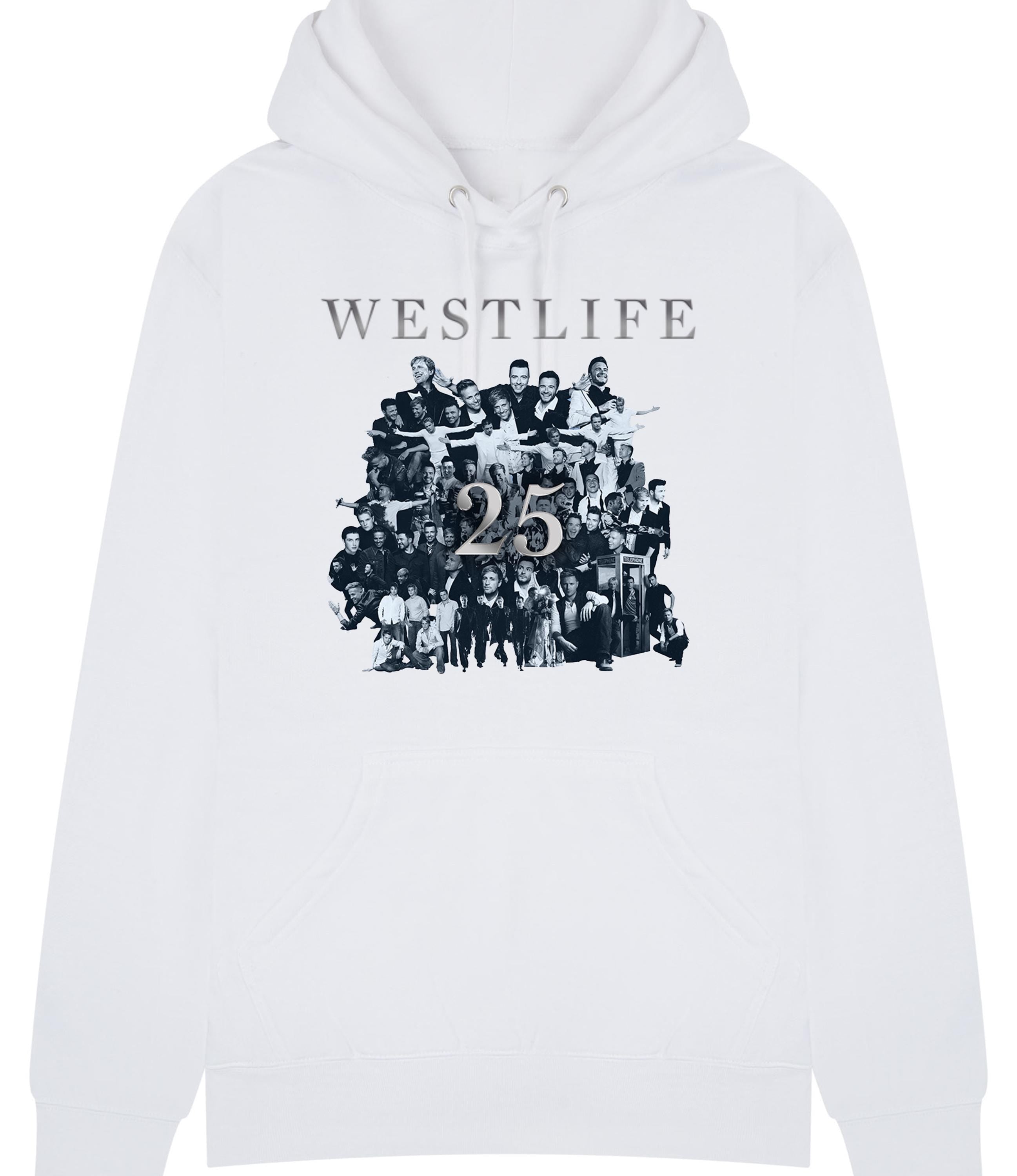 Westlife 25th Anniversary Hoodie | Fan Made Concert hood | 25 Ultimate Collection Album Inspired | Westlife Tour Outfit