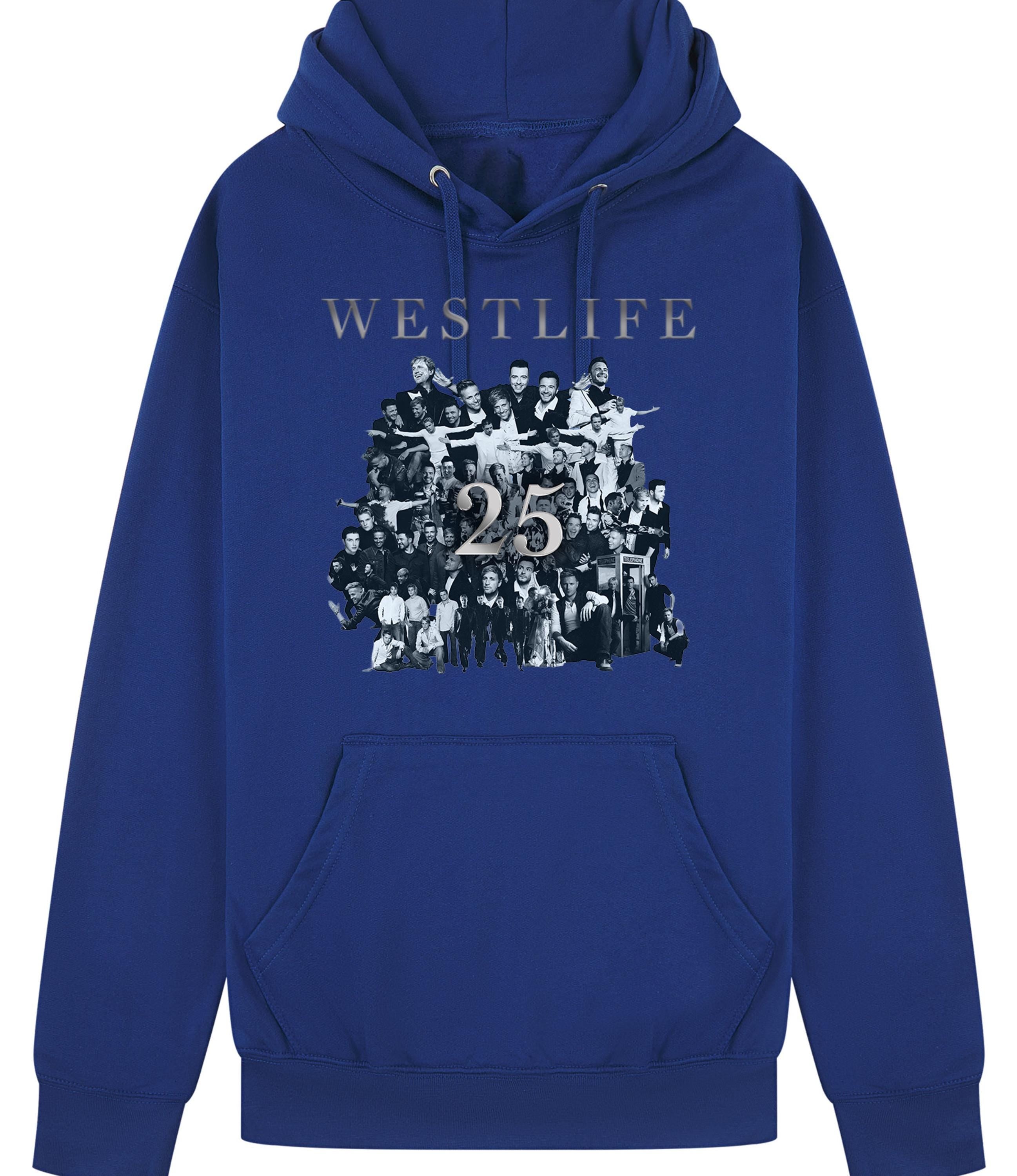 Westlife 25th Anniversary Hoodie | Fan Made Concert hood | 25 Ultimate Collection Album Inspired | Westlife Tour Outfit