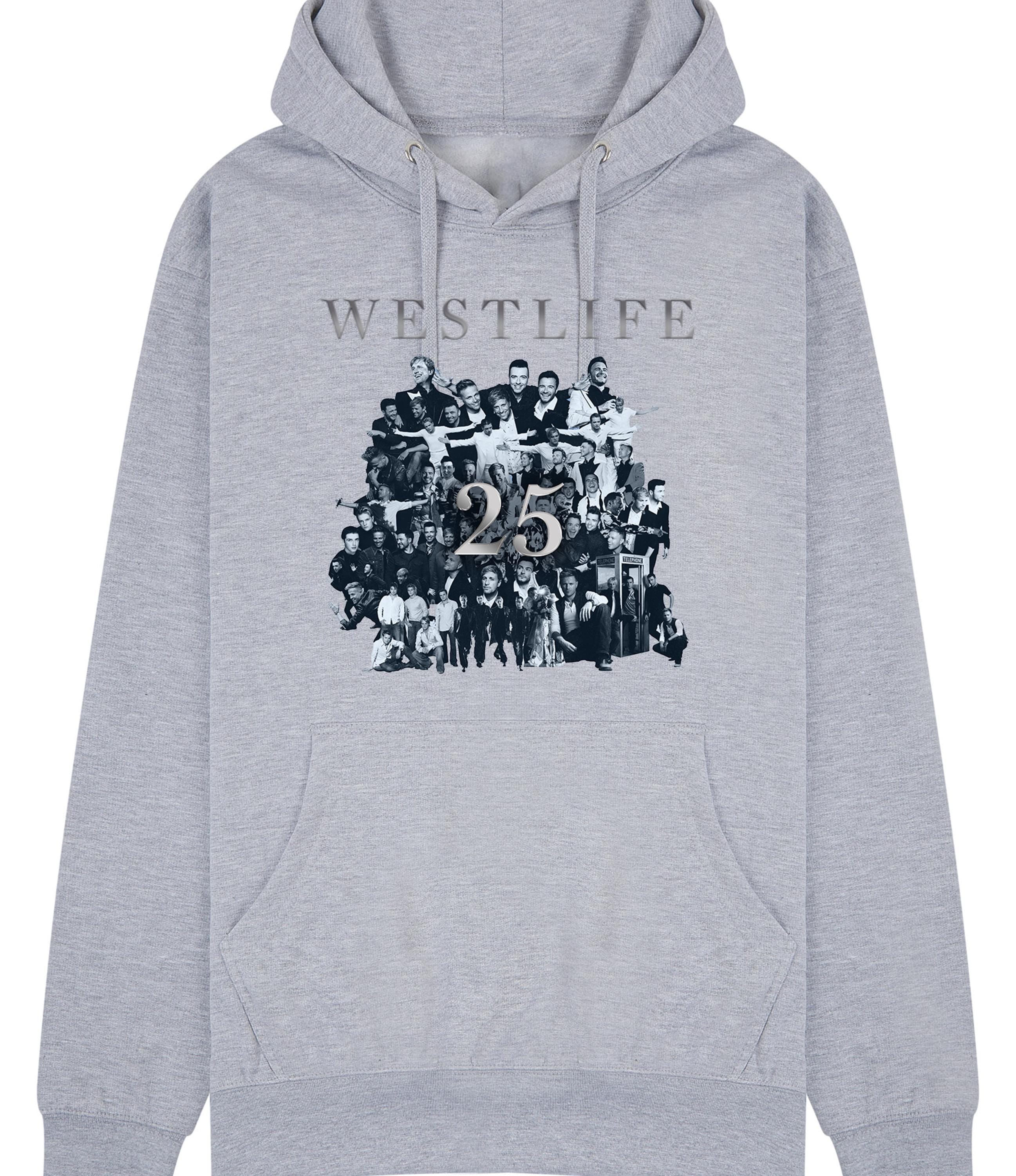 Westlife 25th Anniversary Hoodie | Fan Made Concert hood | 25 Ultimate Collection Album Inspired | Westlife Tour Outfit