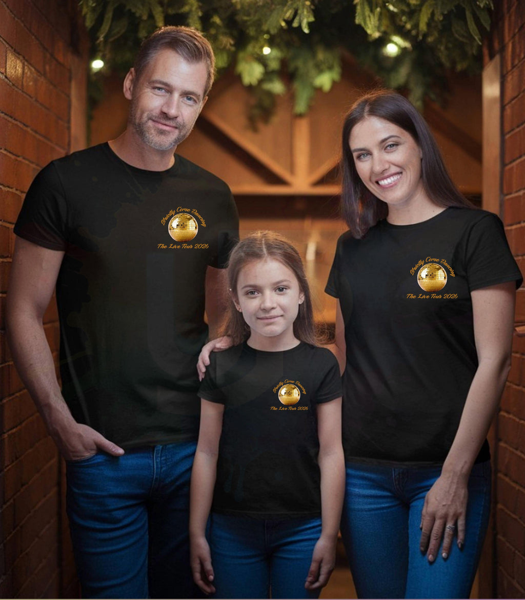 Strictly Come Dancing Live Tour 2026 Tshirt | Two Sided Tour Shirt | Kids & Adults Sizes | Matching Family Outfit | Fan Made