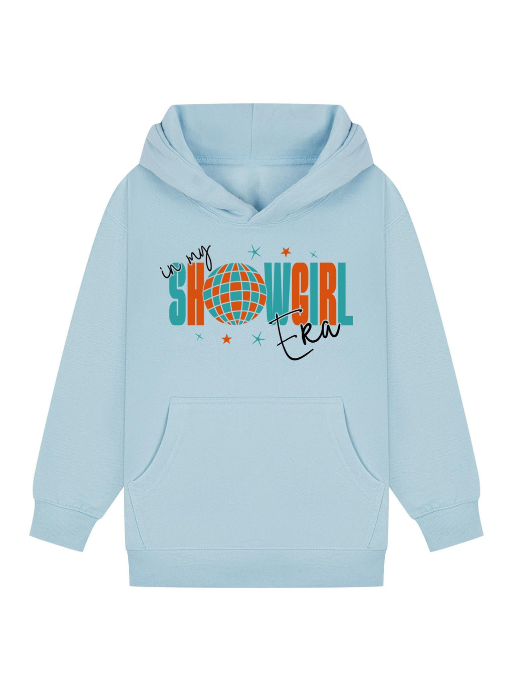 Kids 'Show Girl Era' Hoodie: Retro Disco Ball - Swiftie fan Hood