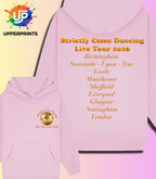 Strictly Come Dancing Live Tour 2026 Hoodie | Two Sided Tour hood | Kids Adults & Plus Sizes | Matching Family Outfit | Fan Made