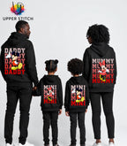 Personalised Disney Family Matching Hoodies – Mummy Daddy Mini – Mickey or Minnie - Trip Outfit