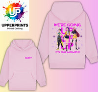 We’re Going Up personalised lyric Hoodie| Golden Huntrix Inspired | K-Pop Demon Hunters Fan Shirt