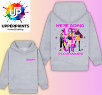 We’re Going Up personalised lyric Hoodie| Golden Huntrix Inspired | K-Pop Demon Hunters Fan Shirt