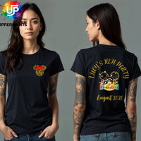 Personalised Disney Trip T-Shirts | Matching Family Disney Shirts | Custom Front & Back | Kids, Adults and Plus size | Disney Holiday Tee