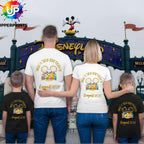 Personalised Disney Trip T-Shirts | Matching Family Disney Shirts | Custom Front & Back | Kids, Adults and Plus size | Disney Holiday Tee