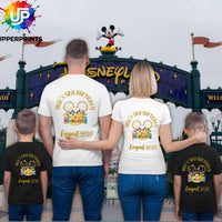Personalised Disney Trip T-Shirts | Matching Family Disney Shirts | Custom Front & Back | Kids, Adults and Plus size | Disney Holiday Tee