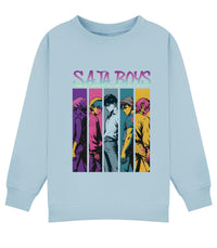 Saja Boys jumper | K-Pop Inspired Comic Strip Graphic Sweatshirt | Unisex Kids & Adults
