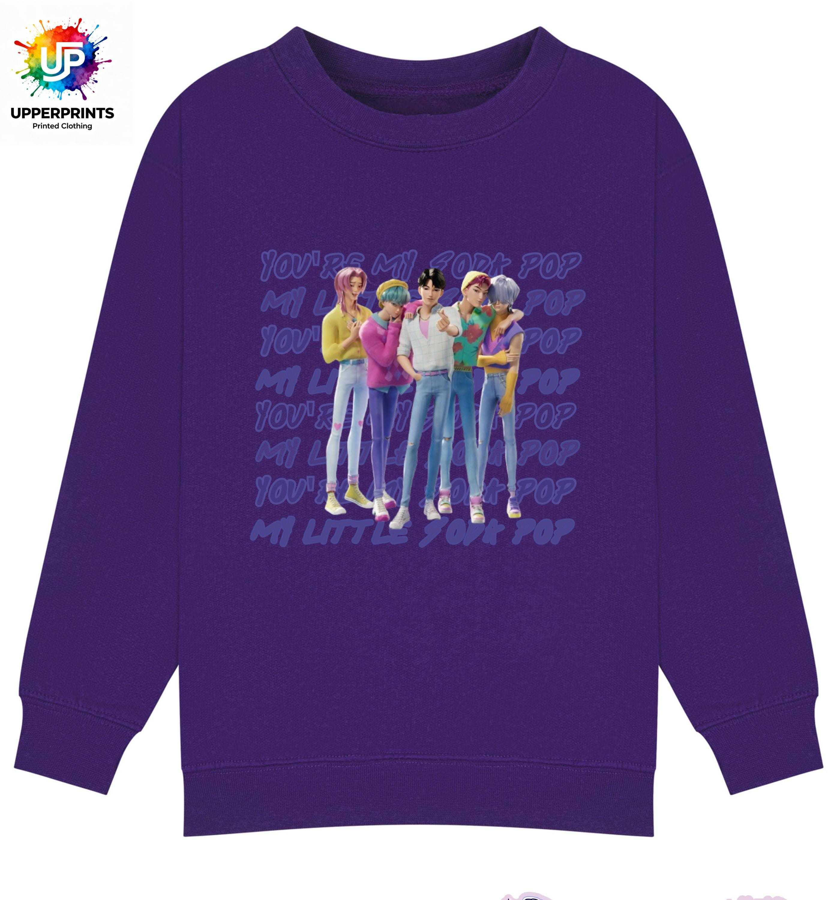 Saja Boys “Soda Pop” Lyric Jumper | K-Pop Demon Hunters Fan Made Sweatshirt | Kids & Adults